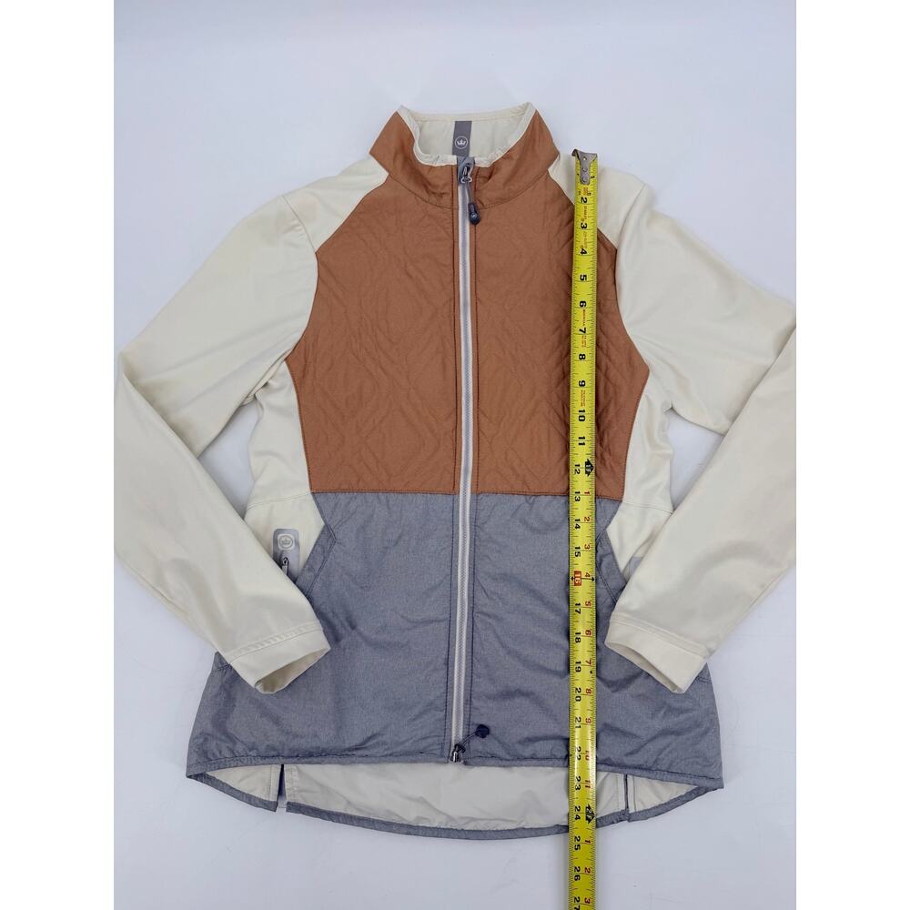 Peter Millar Hybrid Golf Jacket Allendale CC Quilted Small Water/Wind Resistant - Picture 12 of 13